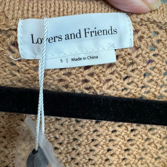 Lovers and Friends Solta Knit Midi Dress Beach Cover up Women's New Sz S - Picture 11 of 13